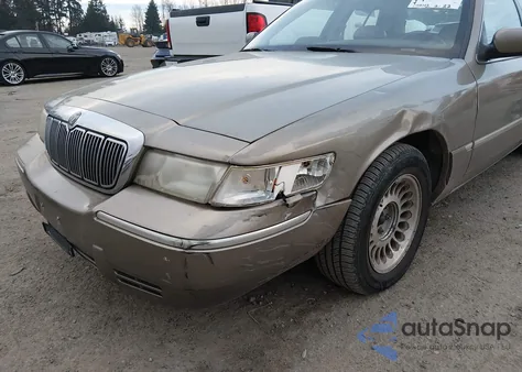 2001 Mercury Grand Marquis Ls из США, поврежденный, VIN 2MEFM75WX1X614009
